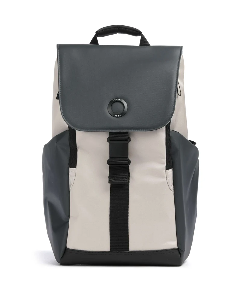 Delsey Paris Securflap Laptop-Rucksack sand