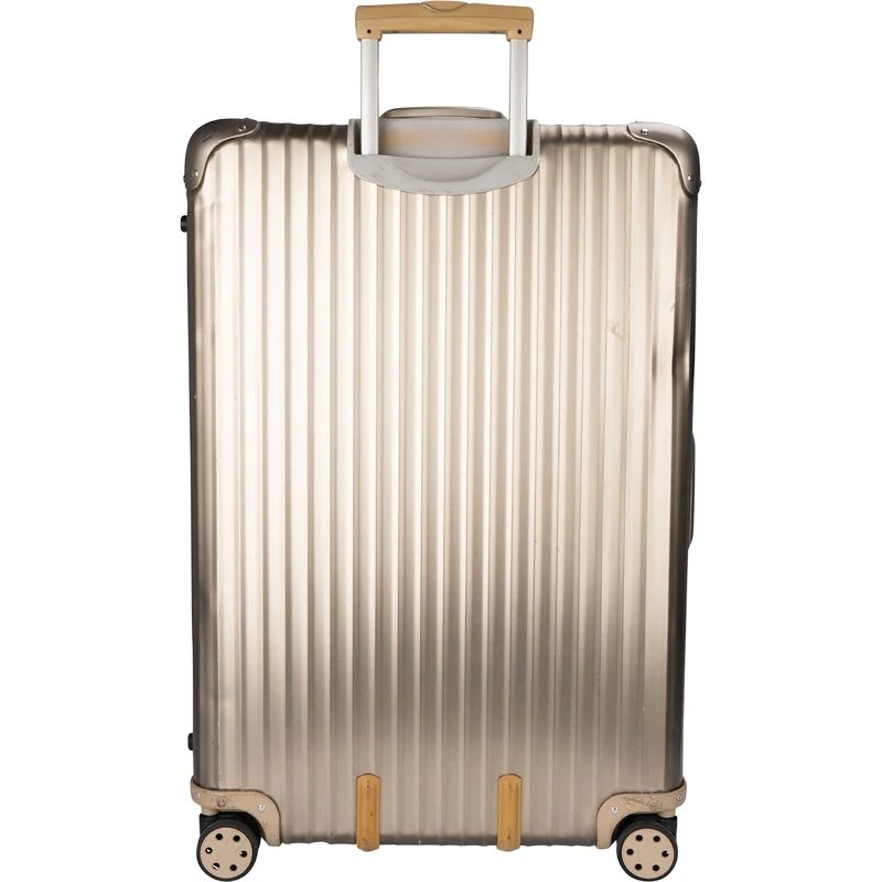 Rimowa Classic Titanium Aluminium Topas Luggage Suitcase (L)
