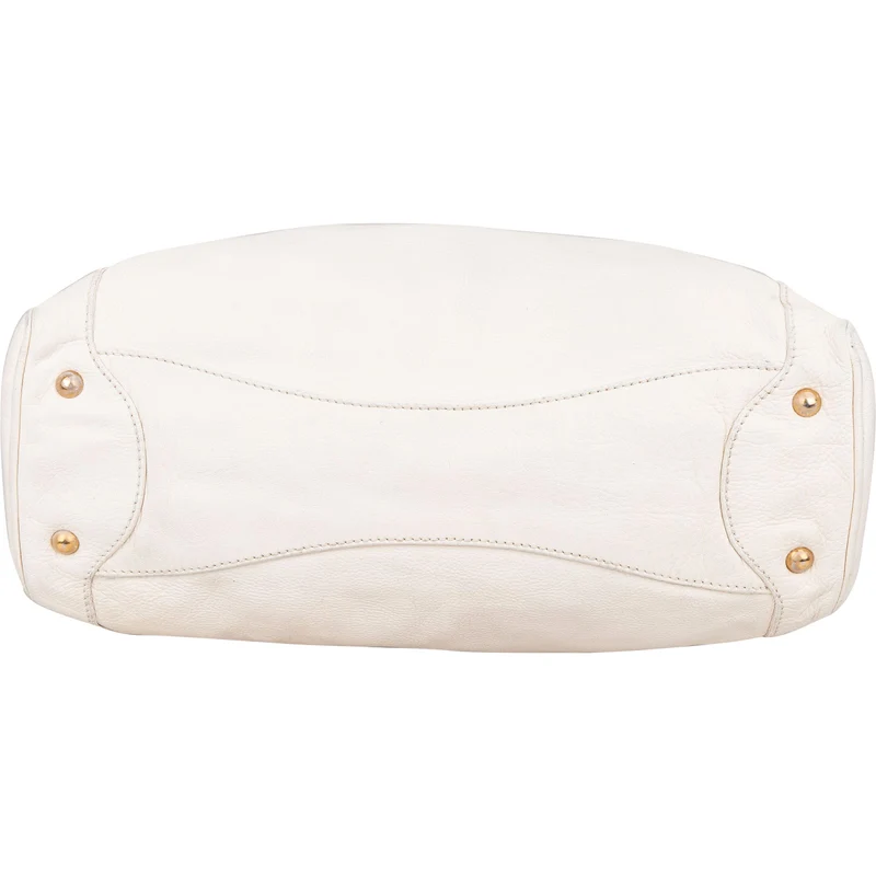 Miu Miu Blancoi Vitello Daino Satchel Handbag