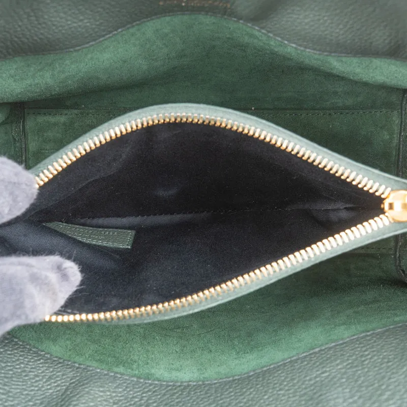 Yves Saint Laurent Grained Calfskin Small Sac de Jour Handbag