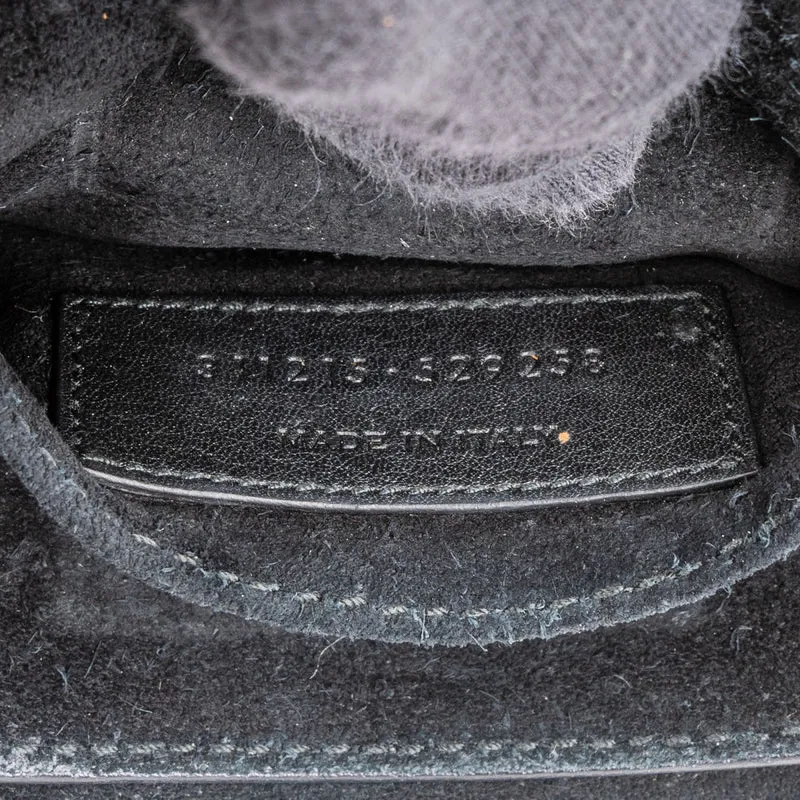 Yves Saint Laurent Black Leather Small Chyc Y Crossbody Bag