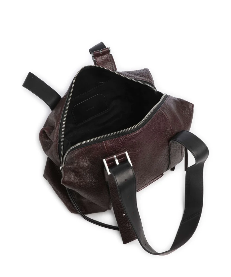 AllSaints Ares Schultertasche burnt umber red/silver