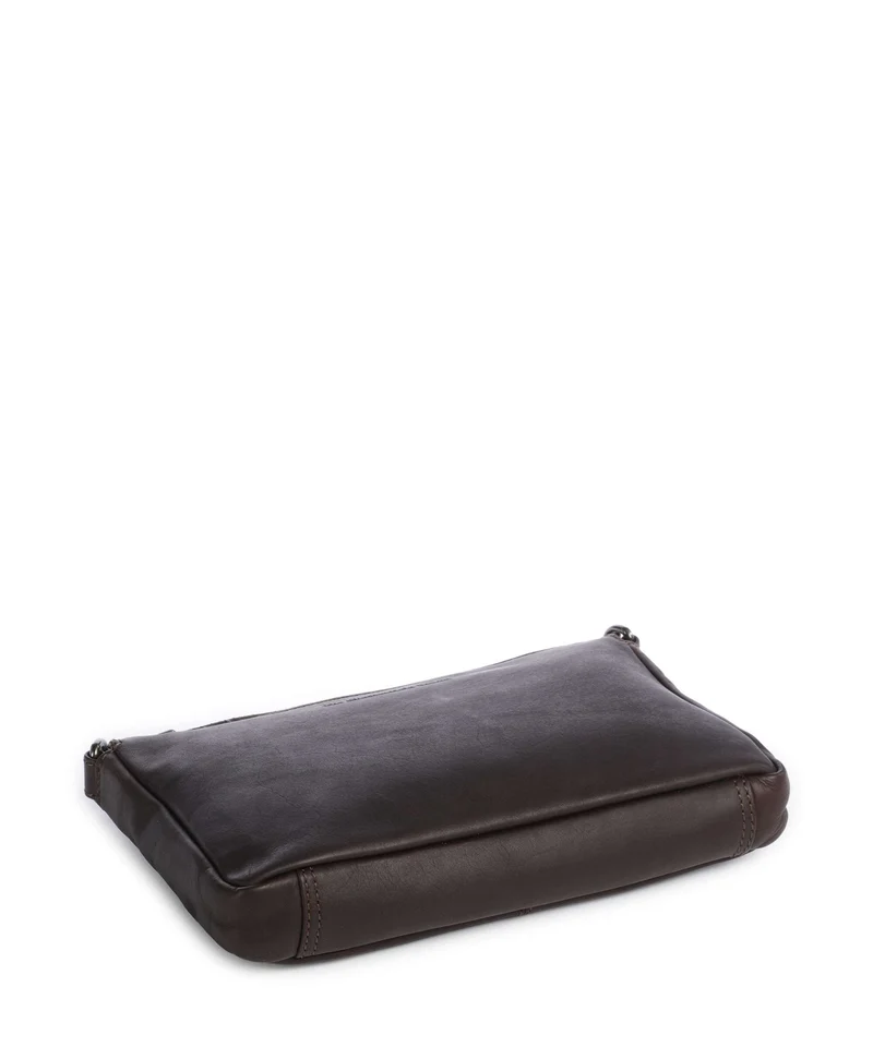 The Chesterfield Brand Wax Pull Up Cow Orinoco Schultertasche brown