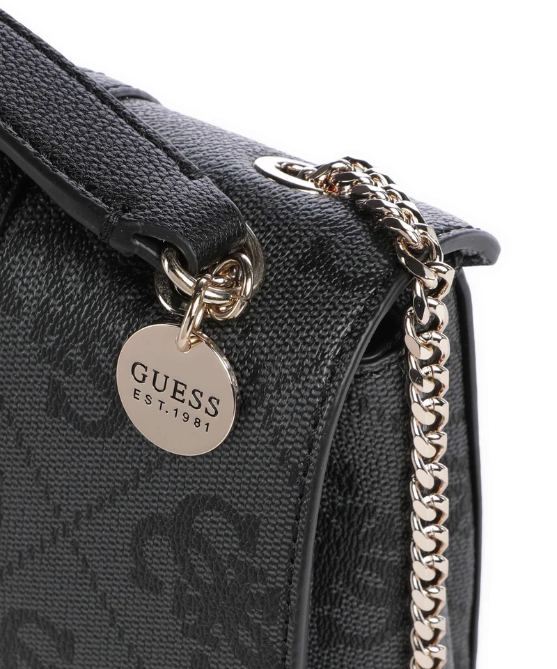 Guess Noelle II Schultertasche coal logo