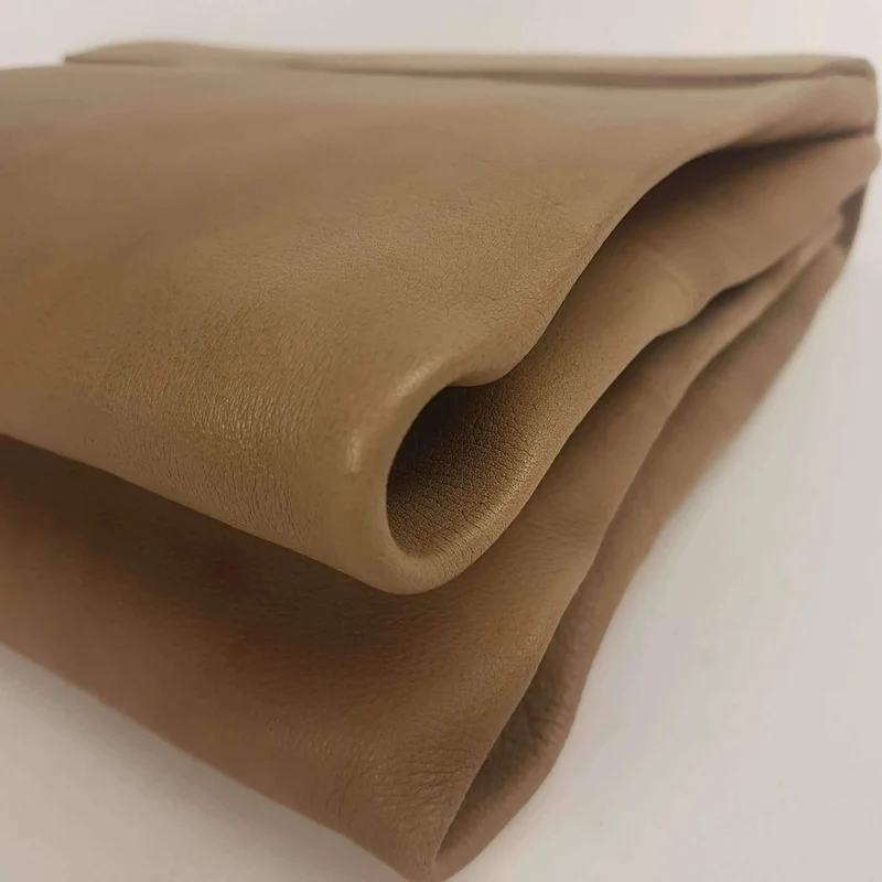 Iceberg Beige Leather Handbag with Chamois parts