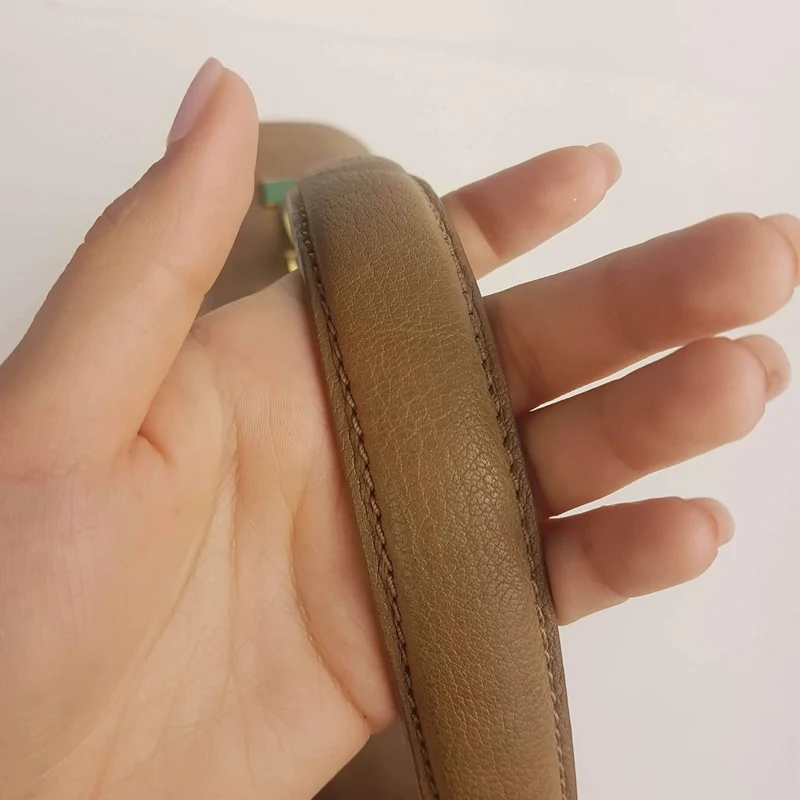 Iceberg Beige Leather Handbag with Chamois parts