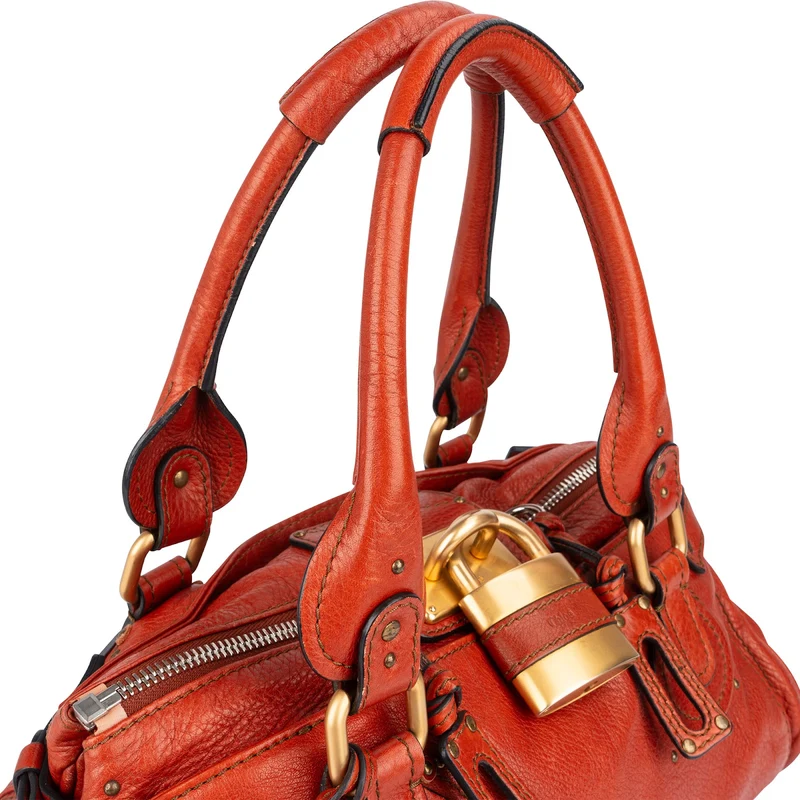 Chloé Leather Paddington Satchel Handbag