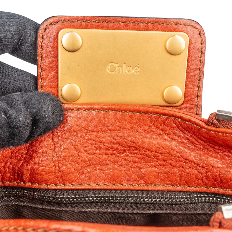 Chloé Leather Paddington Satchel Handbag