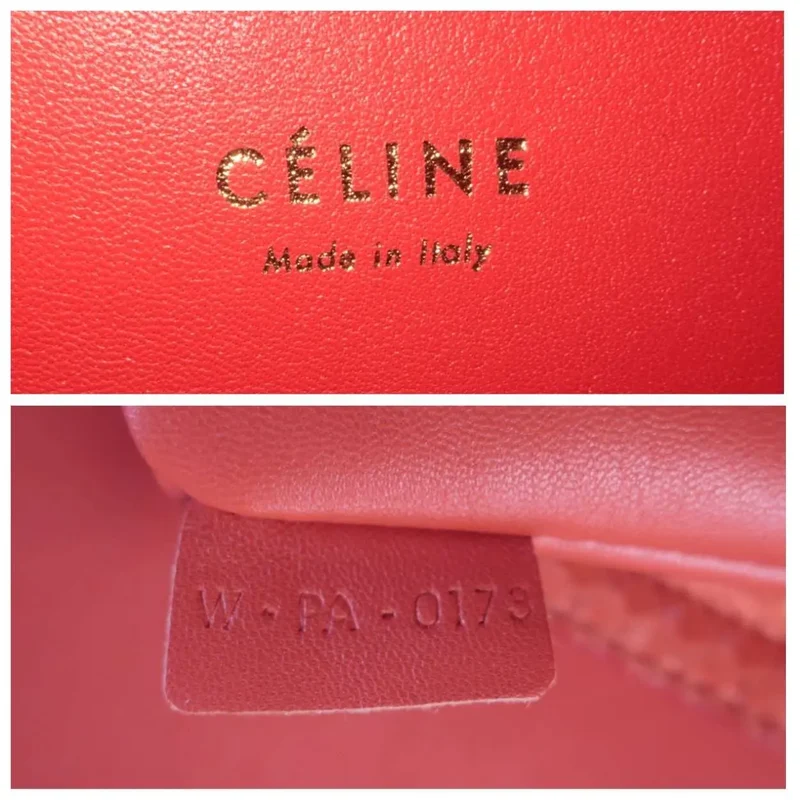 Celine Orange Python Medium Phantom Luggage Tote Bag