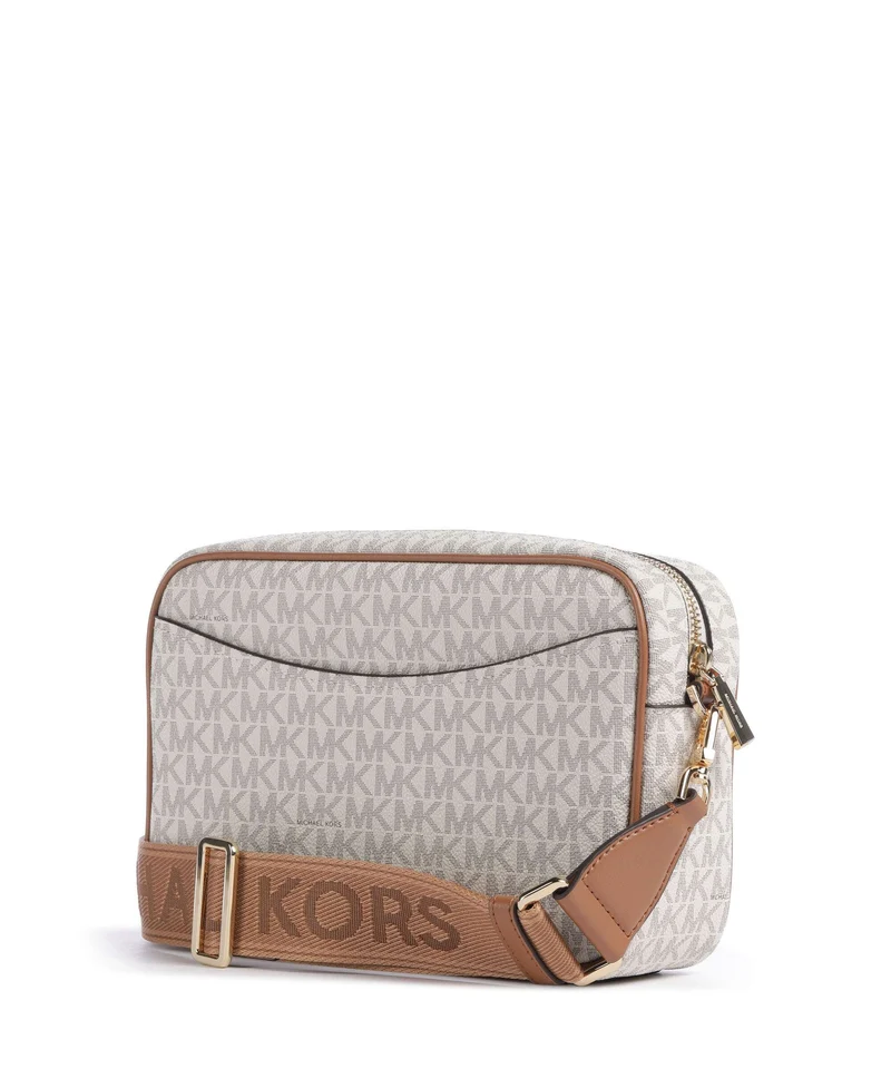 Michael Kors Bev Large Umhängetasche vanilla/acorn