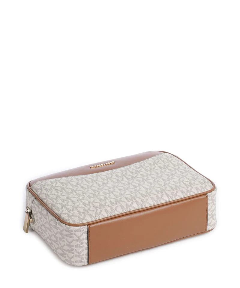 Michael Kors Bev Large Umhängetasche vanilla/acorn