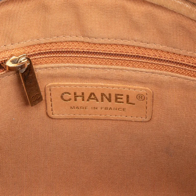 Chanel Quilted Caviar Leather Tassel Camera Crossbody Bag
