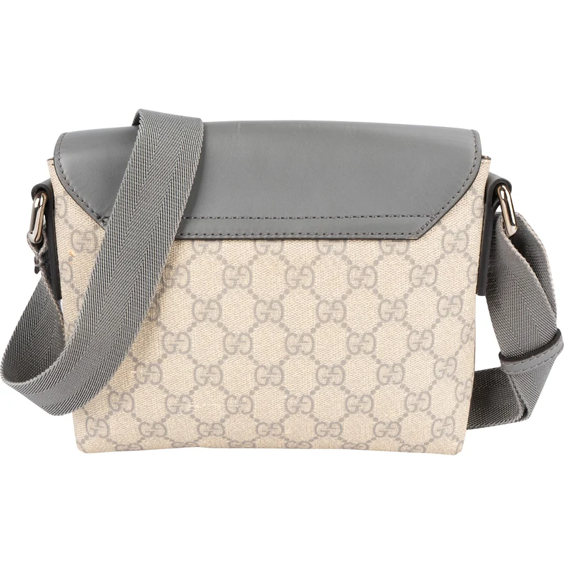 Gucci Monogram GG Supreme Canvas Crossbody Bag
