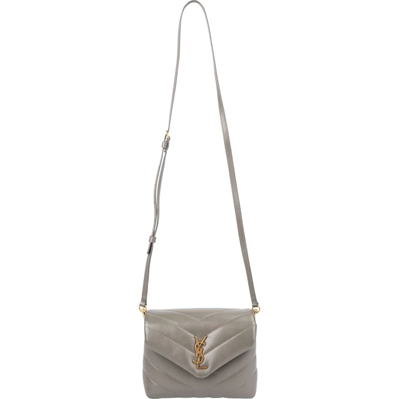 Saint Laurent Quilted Lambskin Loulou Puffer Toy Crossbody Bag