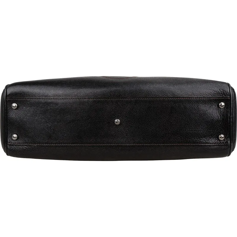 Cartier Black Grained Leather Marcello de Cartier Handbag