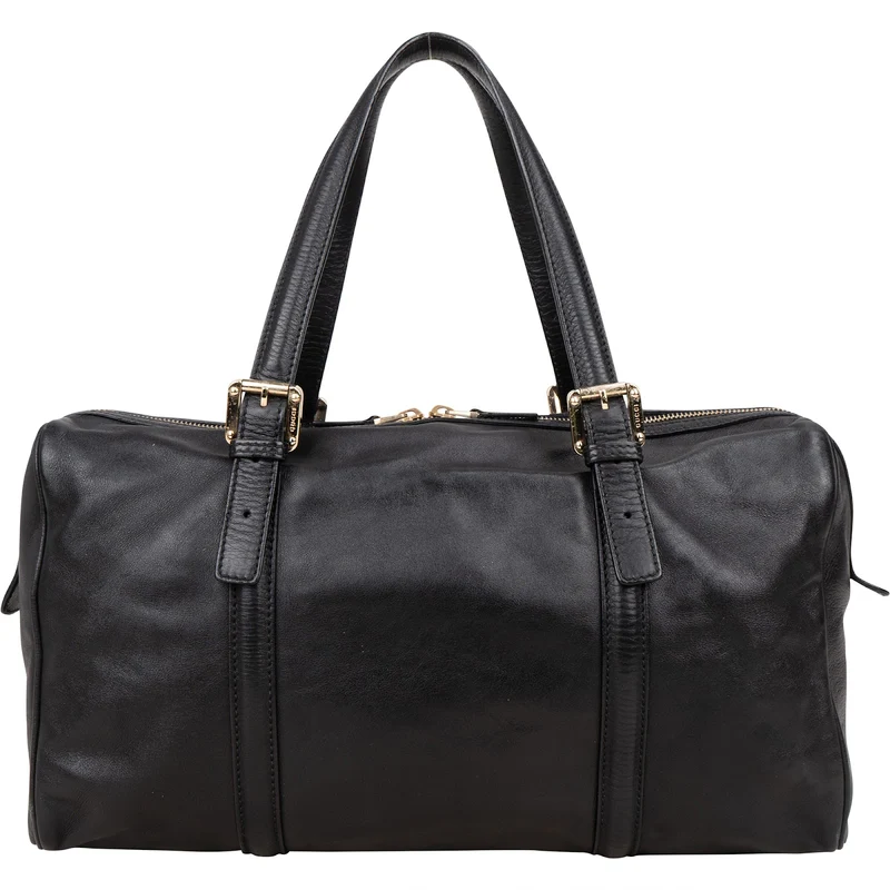 Gucci Leather Britt Boston Bag Handbag