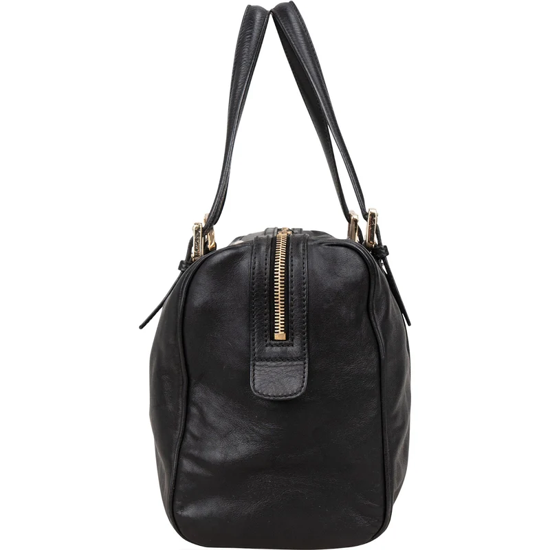 Gucci Leather Britt Boston Bag Handbag