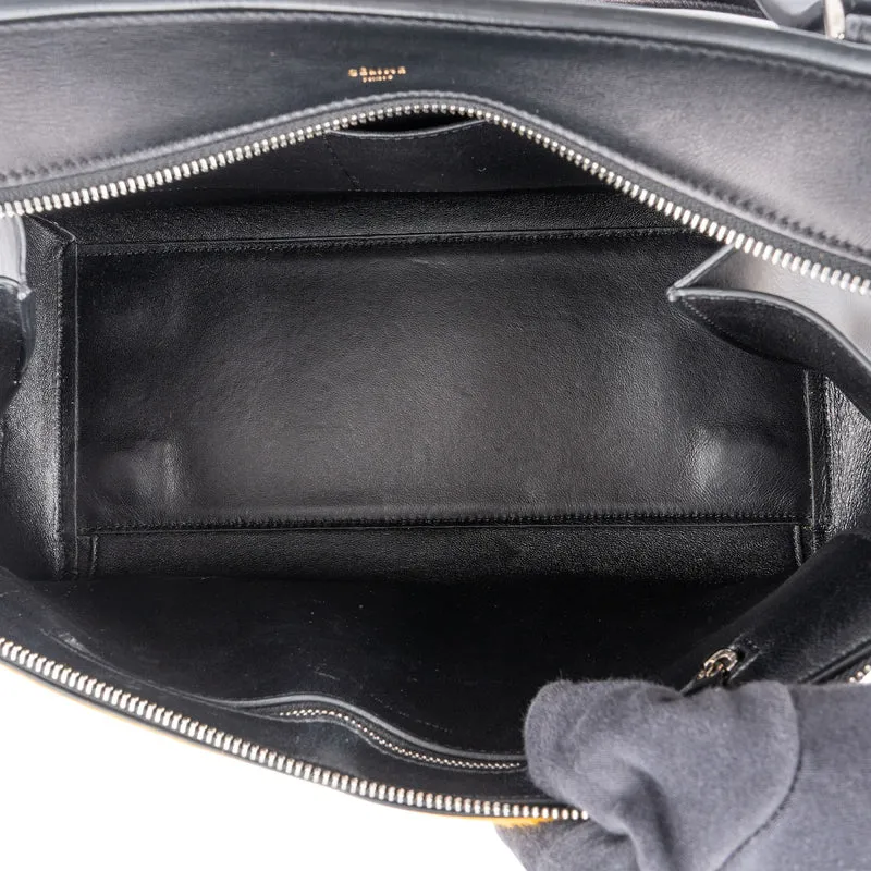 Céline Bicolor Calf Hair Edge Handbag