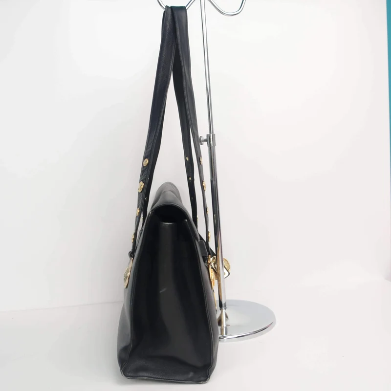 Versace Vintage Black Bag