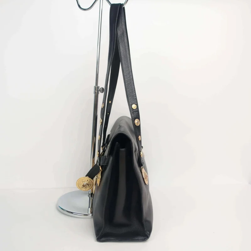 Versace Vintage Black Bag