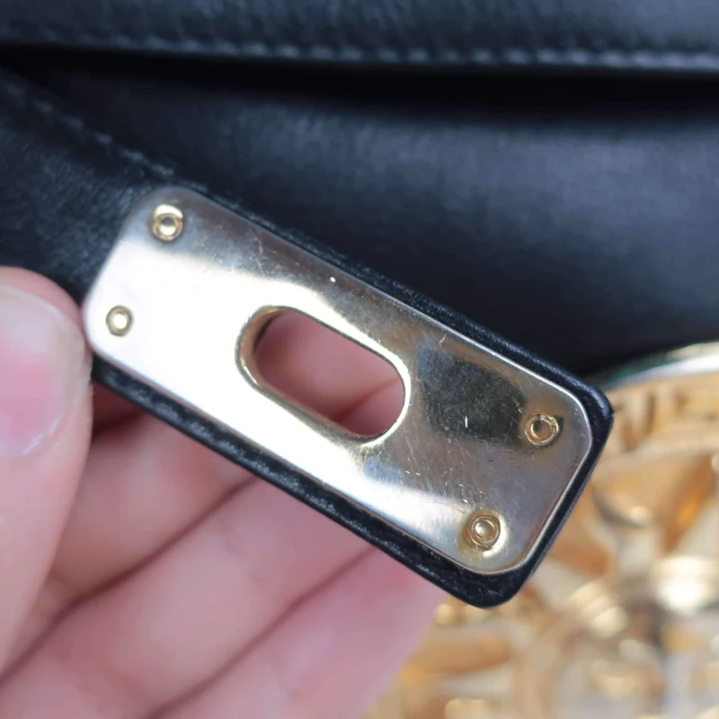 Versace Vintage Black Bag