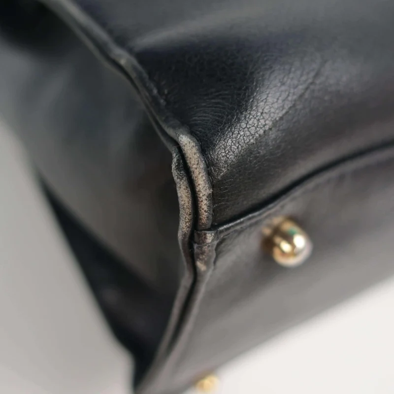 Versace Vintage Black Bag