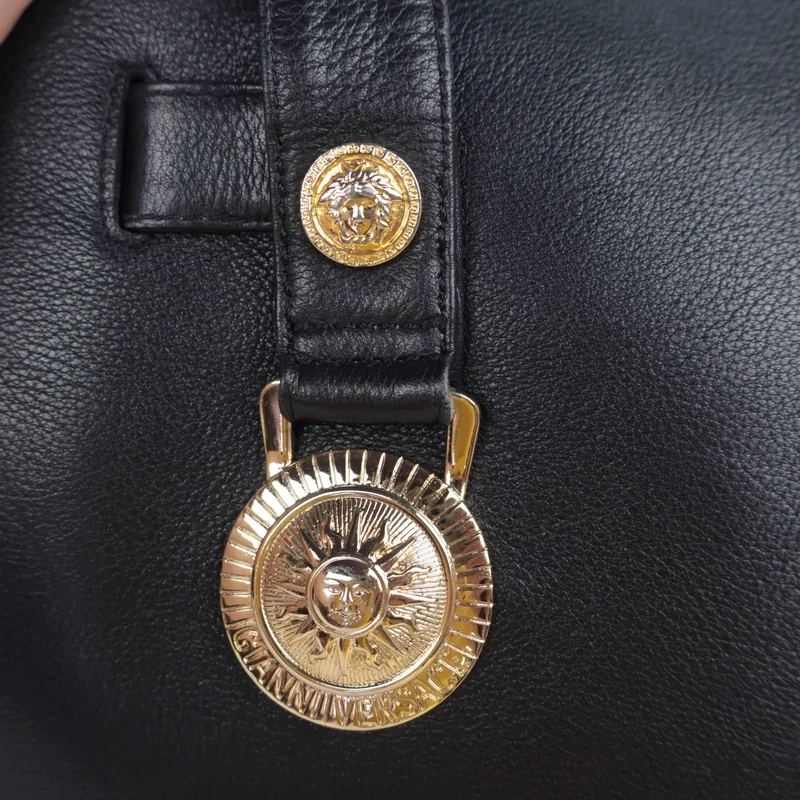 Versace Vintage Black Bag