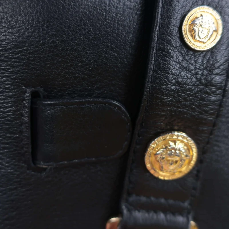 Versace Vintage Black Bag