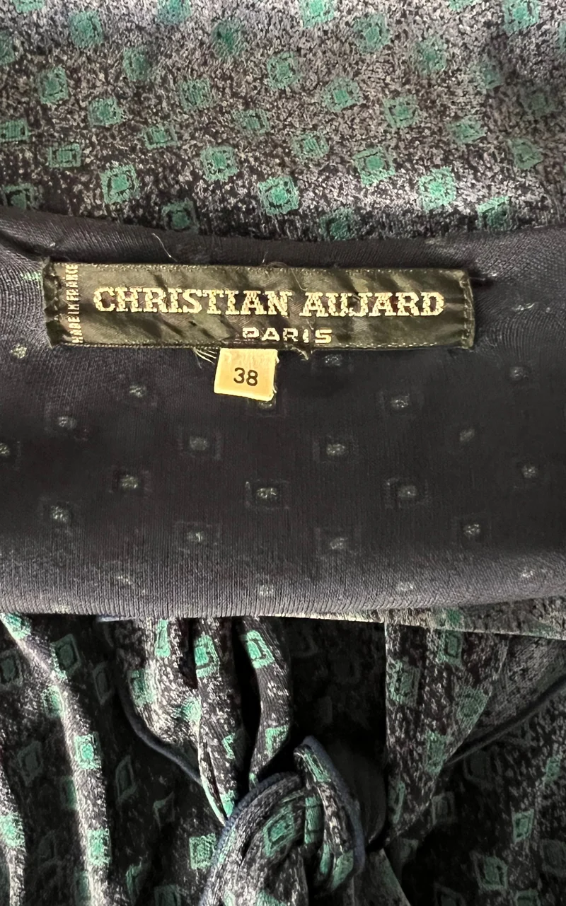 Vintage Christian Aujard Dress