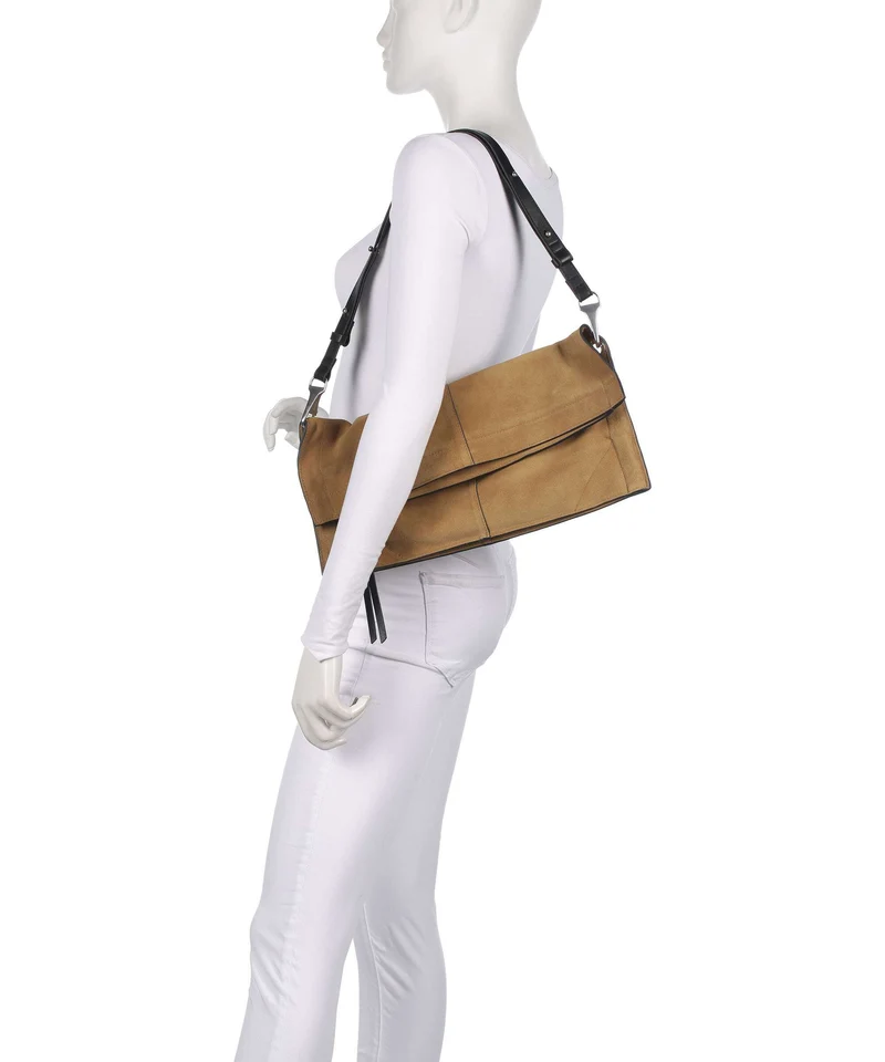 AllSaints Lutece Schultertasche warm olive brown