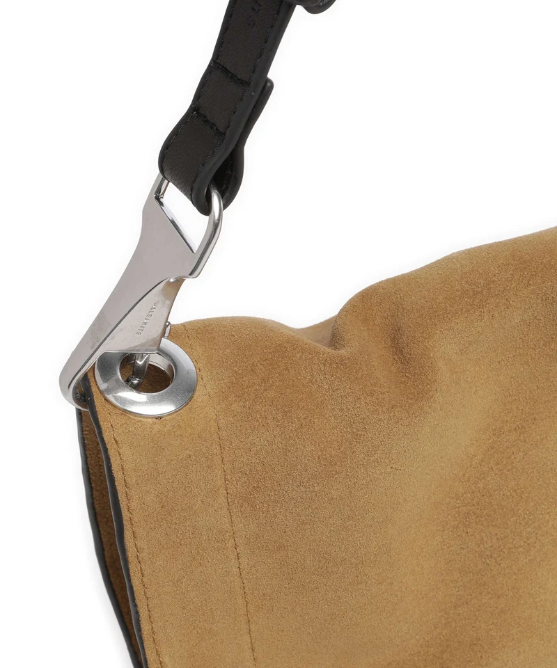 AllSaints Lutece Schultertasche warm olive brown