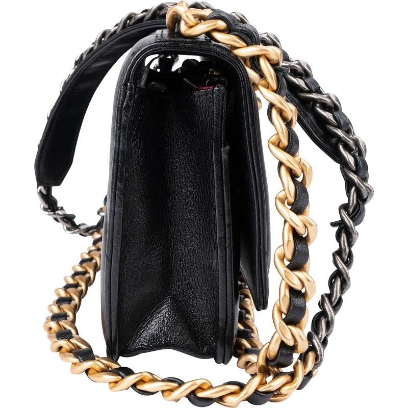 Chanel 19 Quilted Lambskin Chanel Wallet On Chain Crossbody Bag
