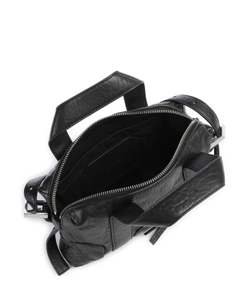 AllSaints Ares Compact Umhängetasche black/silver
