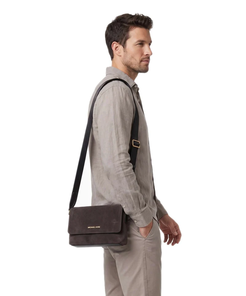 Michael Kors Hudson Mini Umhängetasche chocolate