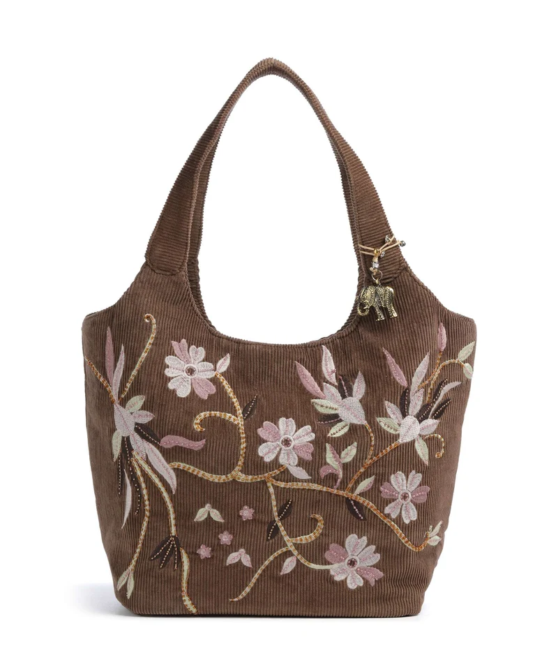 Anokhi Beuteltasche chocolate