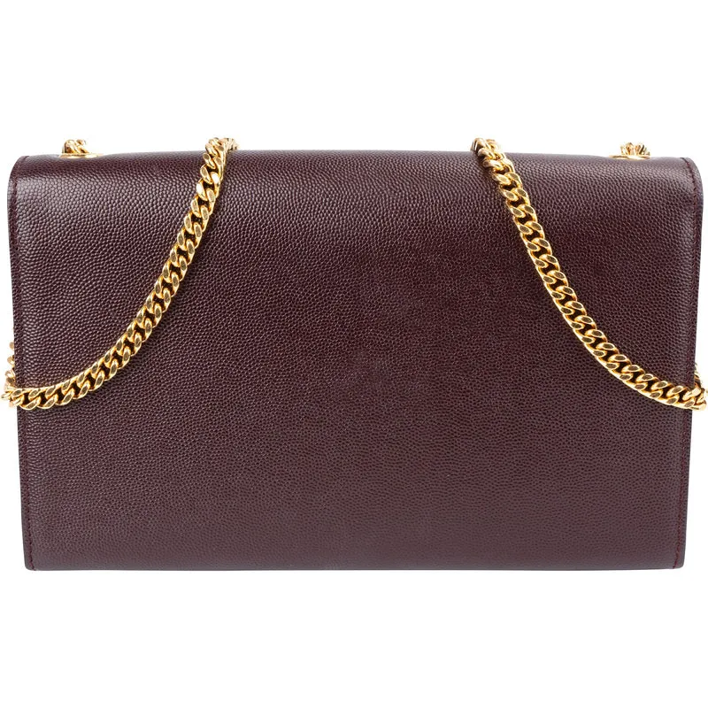 Saint Laurent Grain De Poudre Kate Chain Crossbody Bag