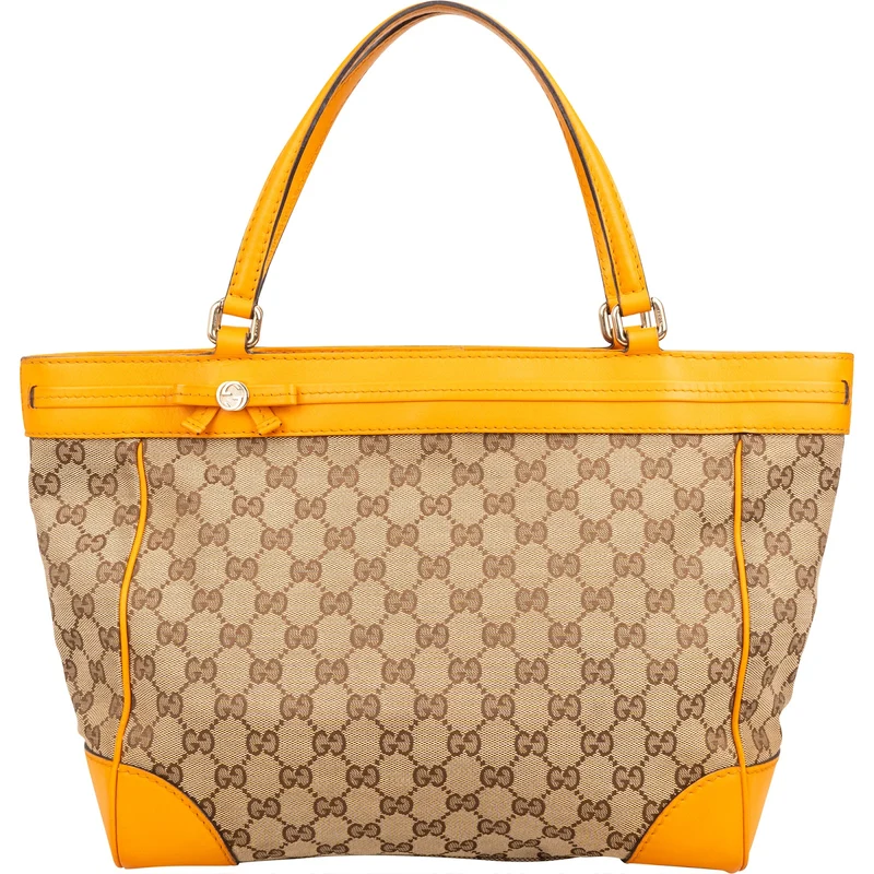 Gucci Monogram GG Canvas Mayfair Tote Shoulder Bag