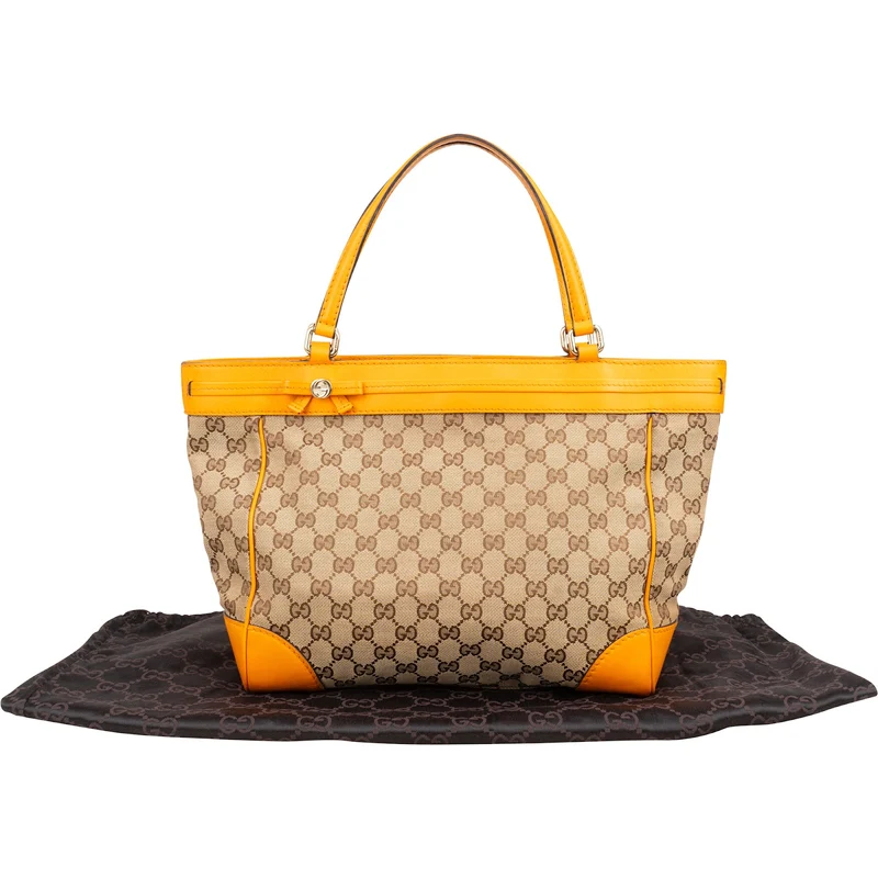 Gucci Monogram GG Canvas Mayfair Tote Shoulder Bag