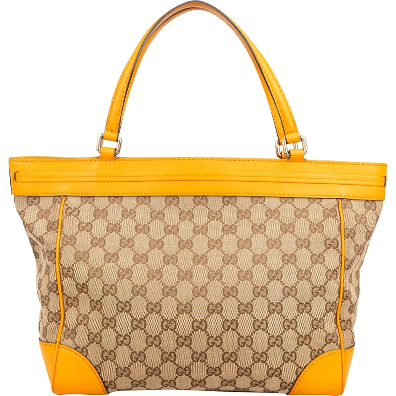 Gucci Monogram GG Canvas Mayfair Tote Shoulder Bag