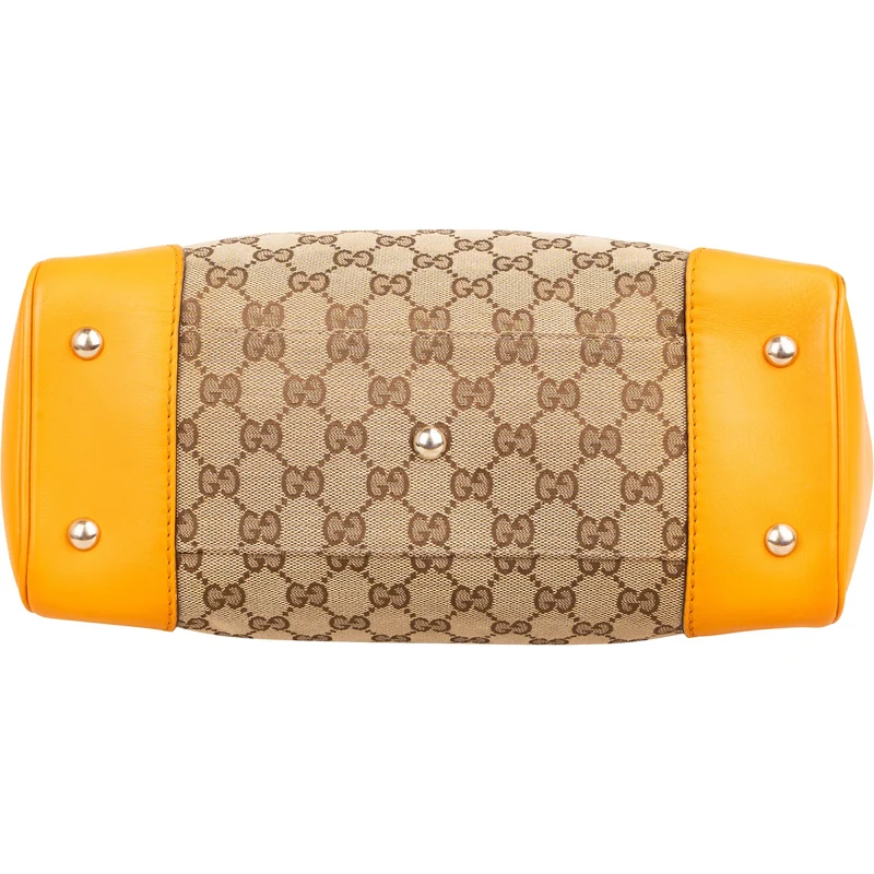 Gucci Monogram GG Canvas Mayfair Tote Shoulder Bag