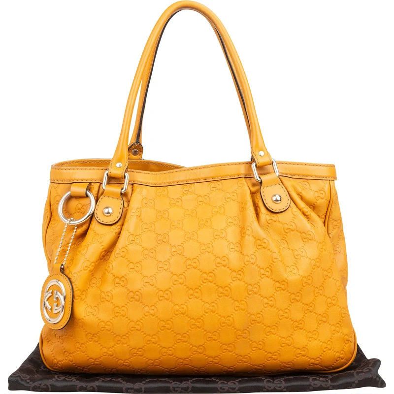 Gucci Guccissima Leather Sukey Tote Shoulder Bag