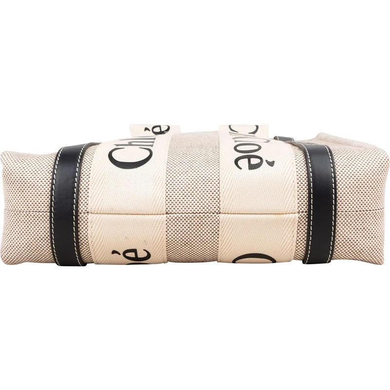 Chloé Canvas Small Woody Tote Handbag