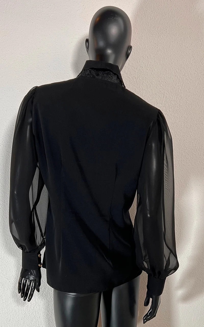 Vintage 90s Sheer Blouse