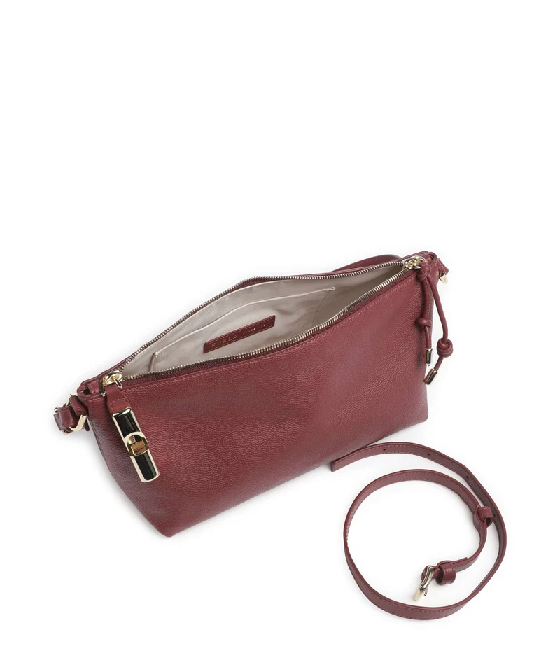 Furla Debby Mini Schultertasche red apple