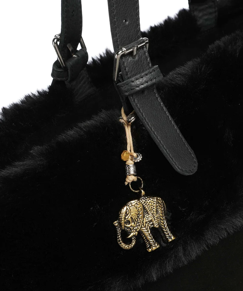 Anokhi Shopper black