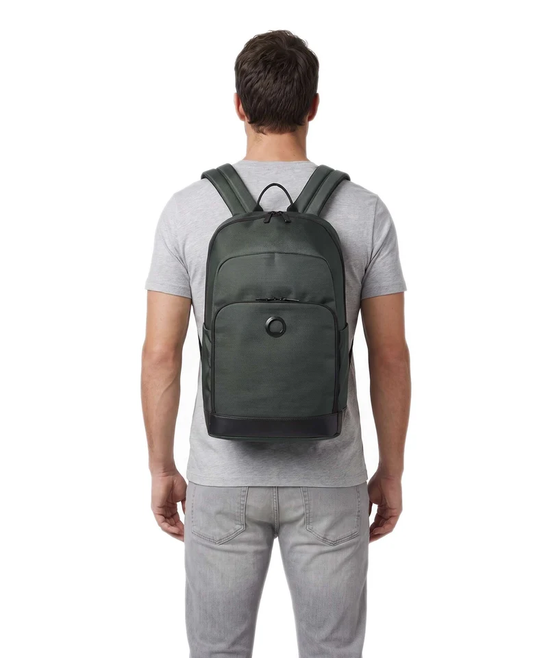 Delsey Paris Element 2.0 Laptop-Rucksack green