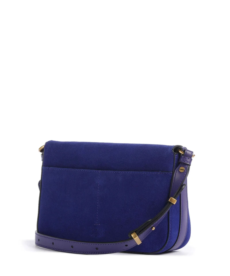 Pinko Love Mini Umhängetasche blue/gold
