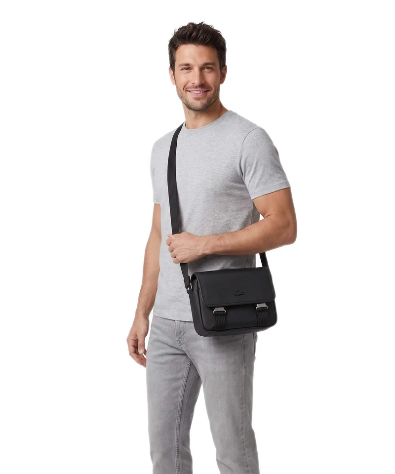 Lacoste Mens Classic Umhängetasche buffle
