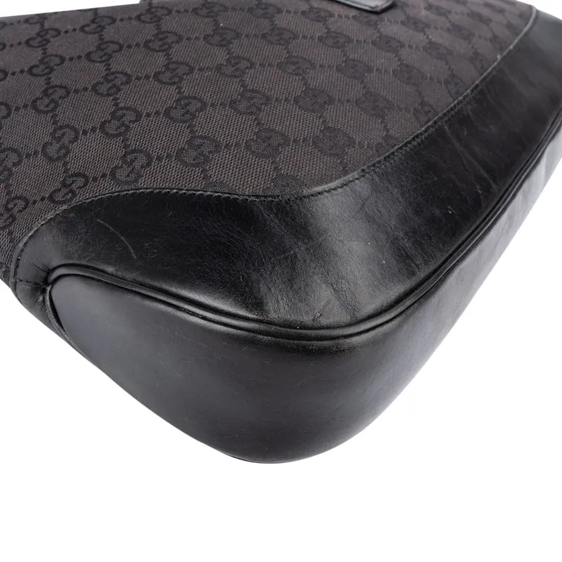 Gucci Monogram GG Canvas Jackie Shoulder Bag