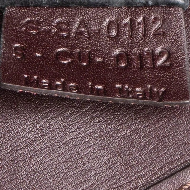 Céline Bicolor Suede & Leather Large Luggage Handbag